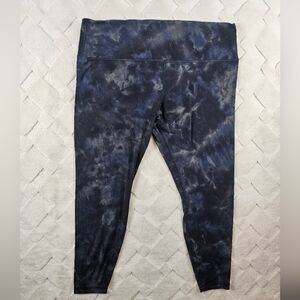 Lululemon Align Leggings Womens Plus Size 20 Black and Gray Stretchy Pull On